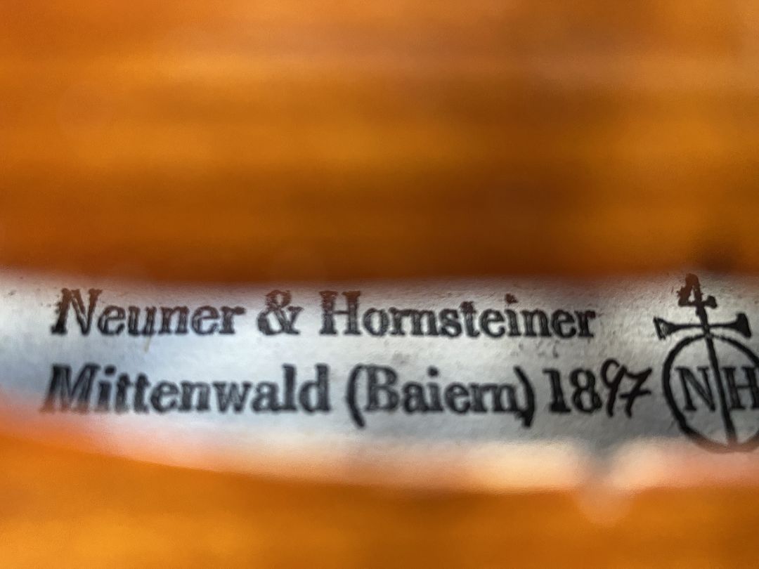 Neuner & Hornsteiner  - Mittenwald anno 1897 - 3-4 Geige - G-085k